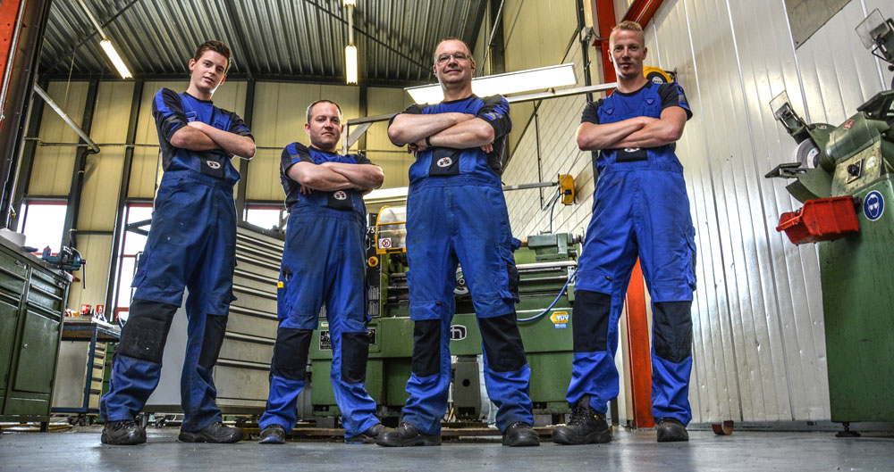 Onze verspaners kunnen niet wachten om met hun nieuwe speelgoed aan de slag te gaan